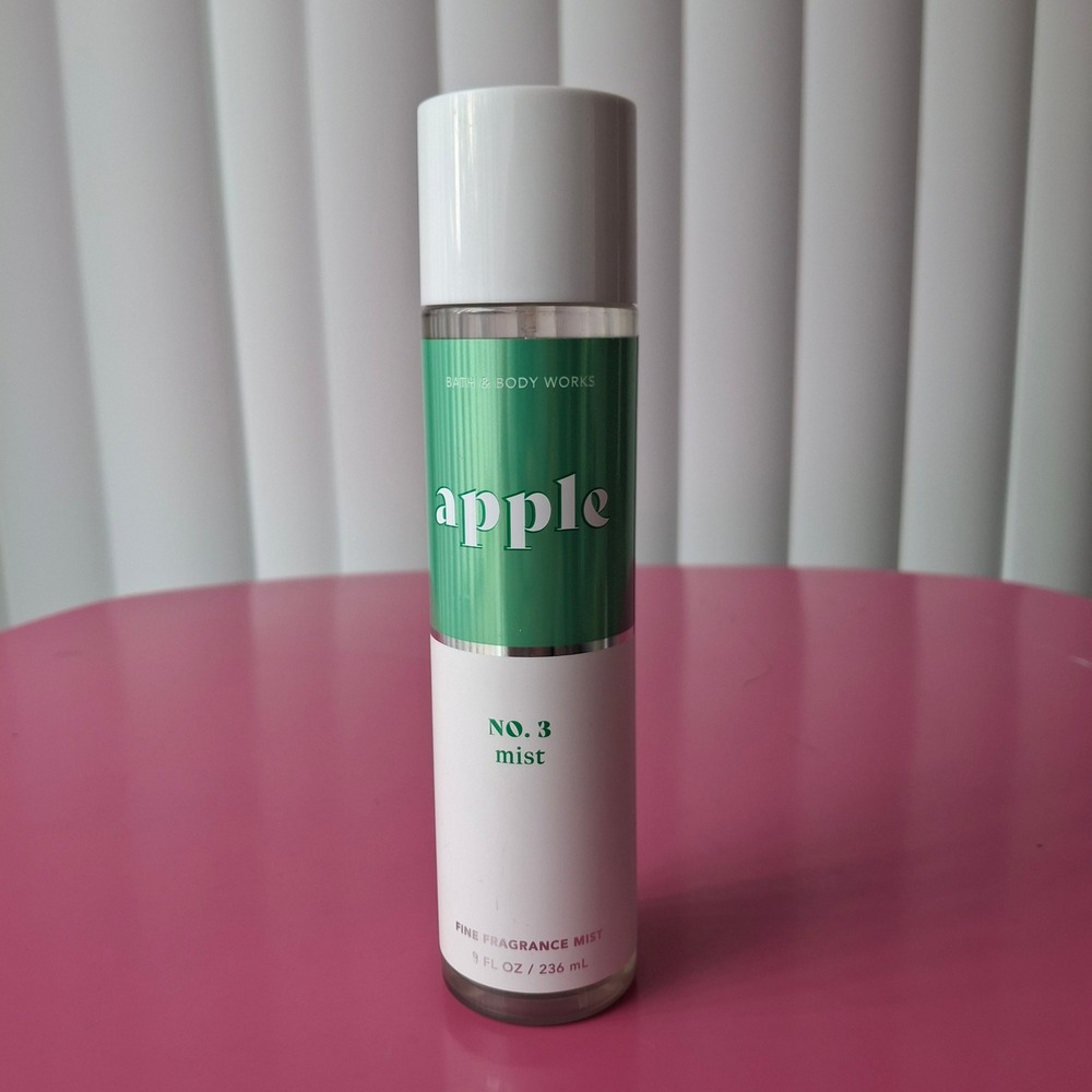 Bath & Body Works APPLE No 3 Fine Fragrance Mist 8 oz Spray